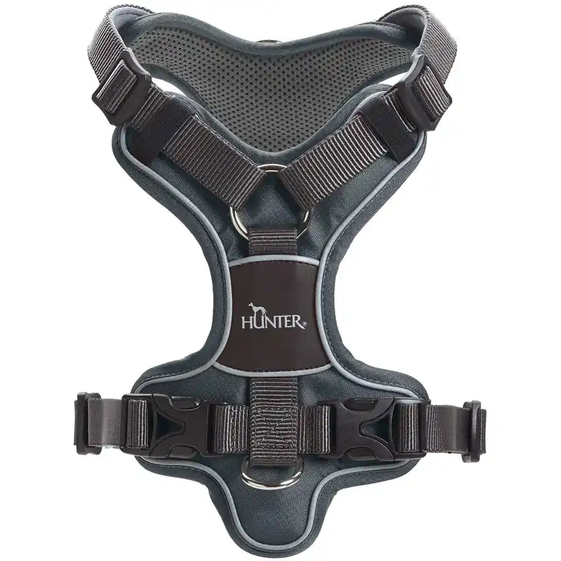 Neue Kollektion HUNTER Geschirr Divo S grau/grau